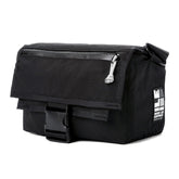 Black Cordura - handmade camera bag - weatherproof - adjustable velcro dividers - mirrorless camera - SLR lens - travel camera padded bag - XPAC - made in USA