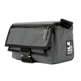 Gray Cordura - Cobra Buckle - handmade camera bag - weatherproof - mirrorless - DSLR - street photography - adjustable velcro dividers - XPAC - made in USA