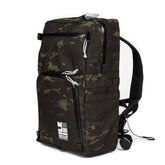 Multicam - Travel camera backpack - YKK waterproof zippers - professional photographer bag - adjustable dividers - SLR padded - laptop sleeve - XPAC - made in USA