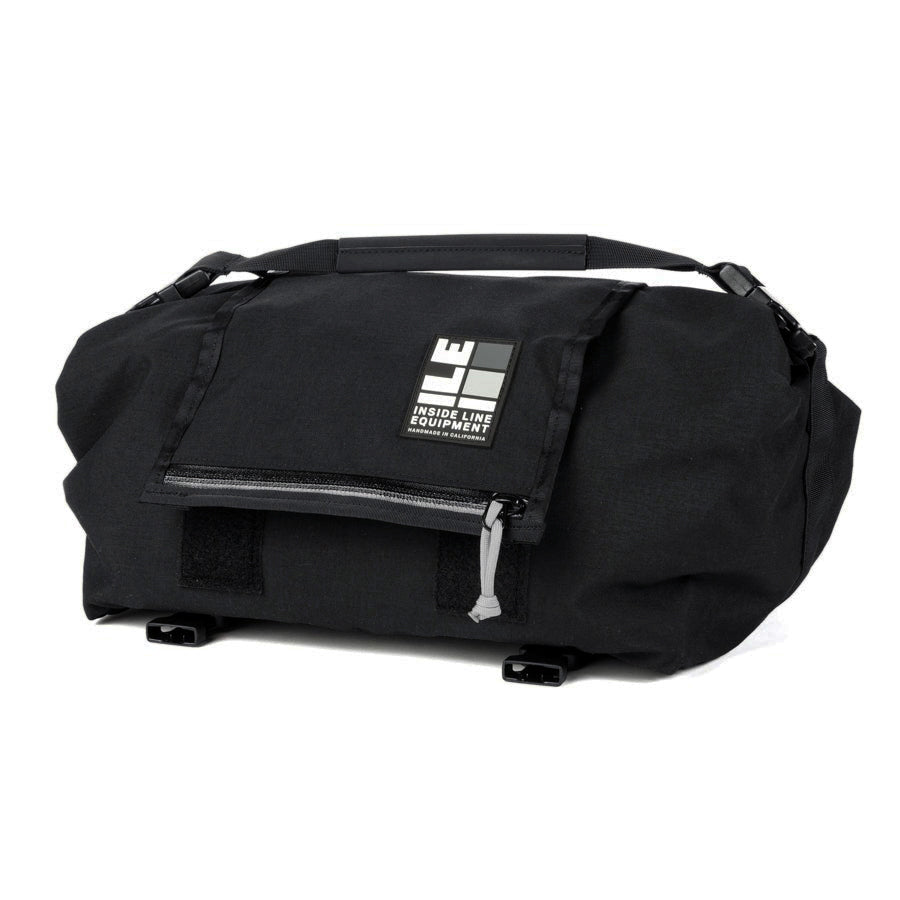 Porteur Rackbag - Waterproof Bike Bag - X-Pac Sailcloth & Cordura - Front Rack Bicycle Bag - 42L Capacity - Handmade in USA
