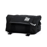 Porteur Rackbag - Waterproof Bike Bag - XPac, Waxed Canvas & Cordura - Front Rack Bicycle Bag - 16L expands to 30L Capacity - Handmade in USA