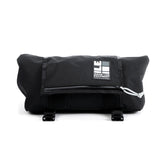 Porteur Rackbag - Waterproof Bike Bag - XPac, Waxed Canvas & Cordura - Front Rack Bicycle Bag - 16L expands to 30L Capacity - Handmade in USA