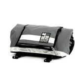 Porteur Rackbag - Waterproof Bike Bag - XPac, Waxed Canvas & Cordura - Front Rack Bicycle Bag - 16L expands to 30L Capacity - Handmade in USA