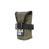 bike seat bag - Handmade Waterproof Bike Bag - XPac - under seat mount - bike tool bag - cycling road bike bag - Made in USA