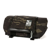Porteur Rackbag - Waterproof Bike Bag - XPac, Waxed Canvas & Cordura - Front Rack Bicycle Bag - 16L expands to 30L Capacity - Handmade in USA