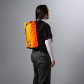 8L small backpack - Compact Backpack - hiking day pack - XPAC - Water-resistant Roll-Top - hydration sleeve - waterproof YKK zipper - Made in California