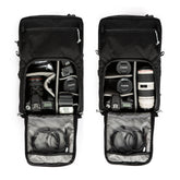 INTERIOR - handmade camera backpack - YKK waterproof zippers - professional photographer bag - SLR adjustable dividers - XPAC - made in USA