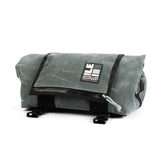 Porteur Rackbag - Waterproof Bike Bag - XPac, Waxed Canvas & Cordura - Front Rack Bicycle Bag - 16L expands to 30L Capacity - Handmade in USA